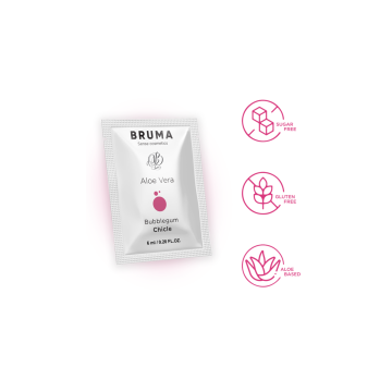 BRUMA - GEL GLISSANT ALOE VERA SAVEUR BUBBLEGUM 6 ML - Une seule dose