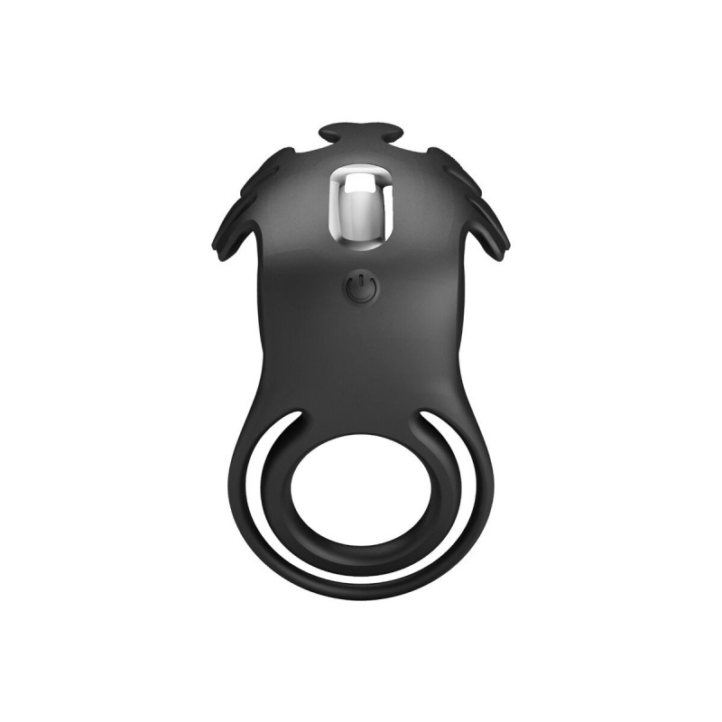 Pretty Love - Ruben Anillo Vibrador 7 Vibraciones Silicona Negro |
