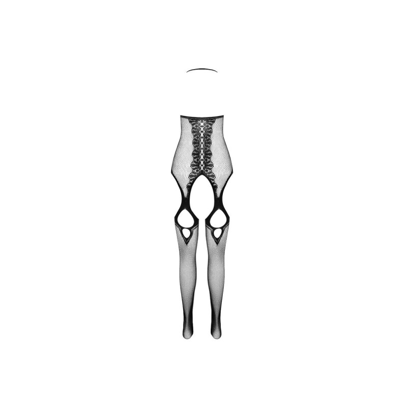 Passion - Eco Collection Bodystocking Eco Bs013 Blanco | Vybes.it