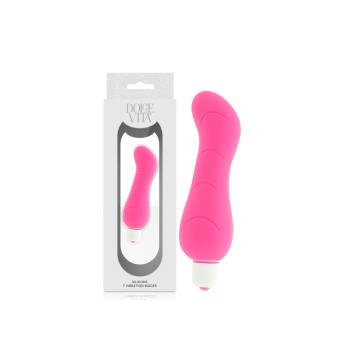 Dolce Vita - G - Spot Vibrador Silicona Rosa | Vybes.it