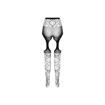 Passion - Eco Collection Bodystocking Eco S005 Blanco | Vybes.it