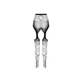 Passion - Eco Collection Bodystocking Eco S005 Blanco | Vybes.it