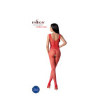 PASSION - BS098 BODYSTOCKING ROUGE TAILLE UNIQUE - PASSION WOMAN BODY…