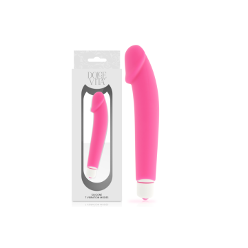 Dolce Vita - Realistic Vibrador Silicona Rosa | Vybes.it