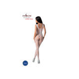 PASSION - BS098 BODYSTOCKING BIANCO TAGLIA UNICA - PASSION WOMAN BODY…