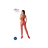 PASSION - BS100 BODYSTOCKING ROUGE TAILLE UNIQUE - PASSION WOMAN BODY…