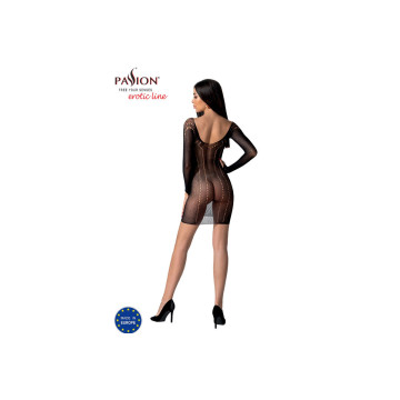 PASSION - BS101 BODYSTOCKING BLACK ONE SIZE - PASSION WOMAN BODYSTOCK…