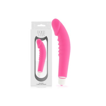 Dolce Vita - Realistic Pleasure Vibrador Silicona Rosa | Vybes.it