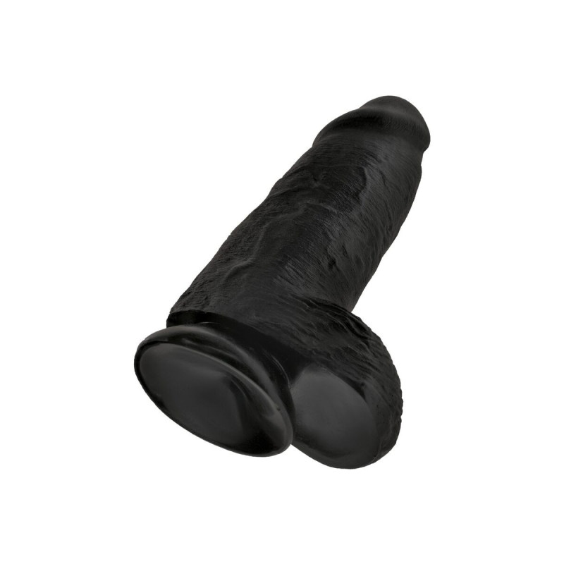 King Cock - Pene Realístico Chubby 23 Cm Negro | Vybes.it
