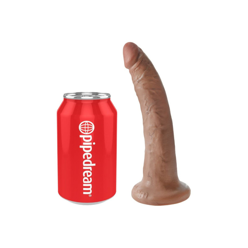 King Cock - Realistischer Penis 17.5 Cm Karamell | Vybes.it