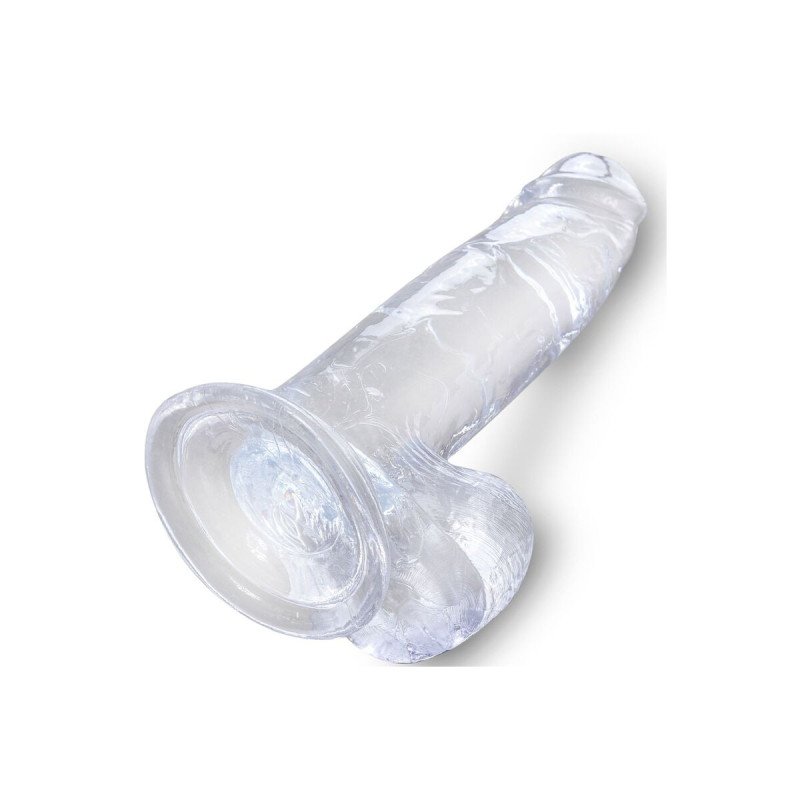 King Cock - Clear Pénis Réaliste Avec Boules 15.2 Cm Transparent |