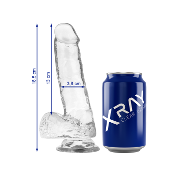 X Ray - Klarer Hahn Mit Eier 18.5 Cm - O - 3.8 Cm | Vybes.it