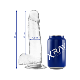 X Ray - Bite Transparente Avec Boules 20 Cm - O - 4.5 Cm | Vybes.it