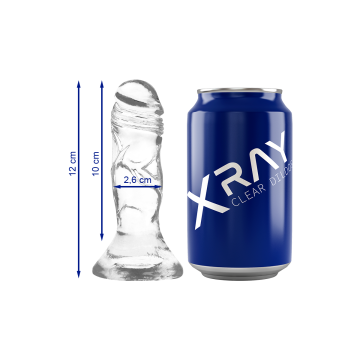 X RAY - CLEAR COCK 12 CM -O- 2.6 CM - Realistic penises