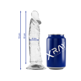 X Ray - Clear Dildo Transparente 19 Cm - O - 4 Cm | Vybes.it