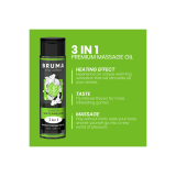BRUMA - PREMIUM-MASSAGEÖL MIT WÄRMEEFFEKT, WASSERMELONE-GESCHMACK 3 I…