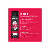BRUMA - PREMIUM-MASSAGEÖL MIT WÄRMEEFFEKT, ERDBEERE-GESCHMACK 3 IN 1…