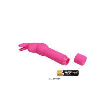PRETTY LOVE - GERARDO FUSCHIA RABBIT SILICONE VIBRATOR - FUN TOYS - M…