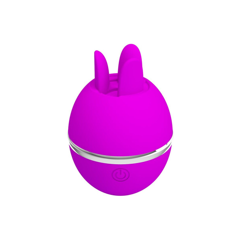 PRETTY LOVE - GEMINI BALL LILA. RUNDER VIBRATOR AUS SILIKON - HIGH TE…