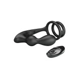 Pretty Love - Marshall Anillo Para Pene + Plug Anal Vibratorio &