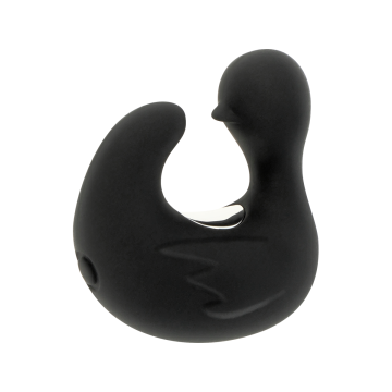 Black&Silver - Dedal Pato Estimulador De Silicona Recargable