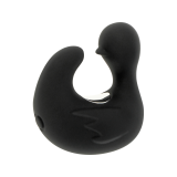 Black&Silver - Dé À Dés À Canard Rechargeable En Silicone Stimulant