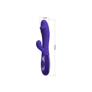 Pretty Love - Snappy Youth Vibrador & Estimulador Puntog Violeta |