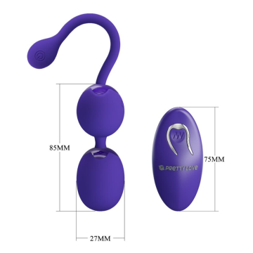 PRETTY LOVE - WILLIE YOUTH BOLAS CONTROL REMOTO & VIBRACIÓN VIOLETA