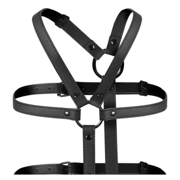 FETISH SUBMISSIVE BONDAGE - ARNÉS AJUSTABLE TORSO Y BRAZOS