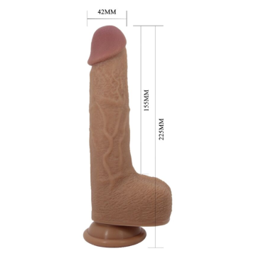 PRETTY LOVE - TOMMY DILDO REALISTA VIBRADOR 22.5 CM