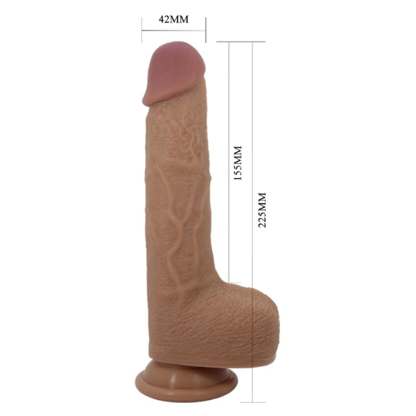 PRETTY LOVE - TOMMY DILDO REALISTA VIBRADOR 22.5 CM