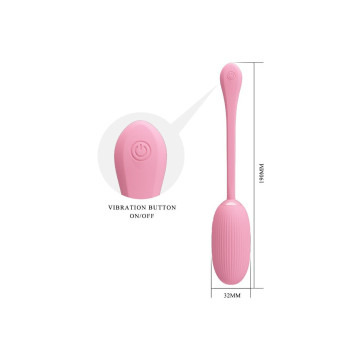 Pretty Love - Doreen Huevo Vibrador Recargable Rosa | Vybes.it