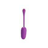 Pretty Love - Huevo Vibrador Con Textura Marina Recargable Morado |