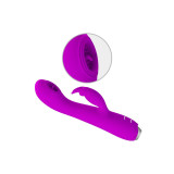 Pretty Love - Rachel Vibrador Recargable Con Succionador Morado |