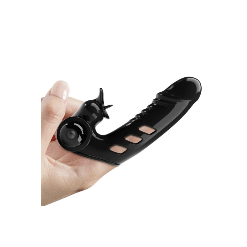 Pretty Love - Corbin Funda Dedo Vibrador Negro | Vybes.it