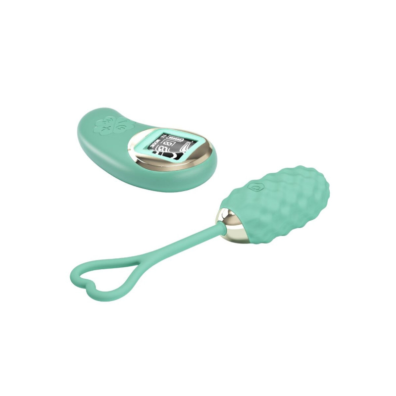 Pretty Love - Vivian Huevo Vibrador Control Remoto Verde | Vybes.it