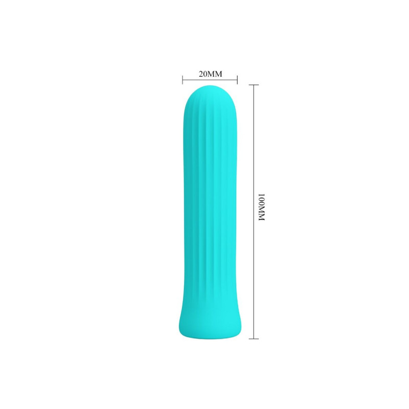 Pretty Love - Blanche Vibrador Estimulador Azul | Vybes.it