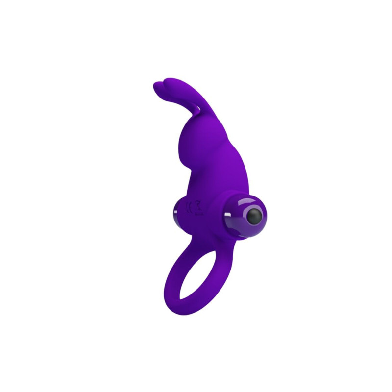 Pretty Love - Anillo Vibrador I Conejo Para Pene Morado | Vybes.it