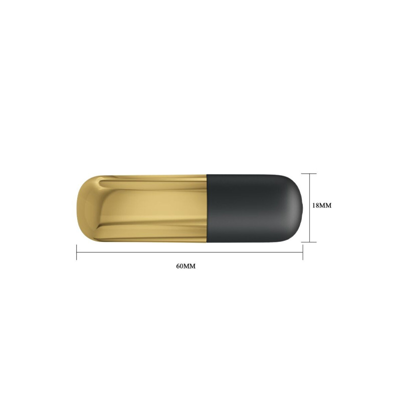 Pretty Love - Bala Vibrador Recargable Dorado | Vybes.it