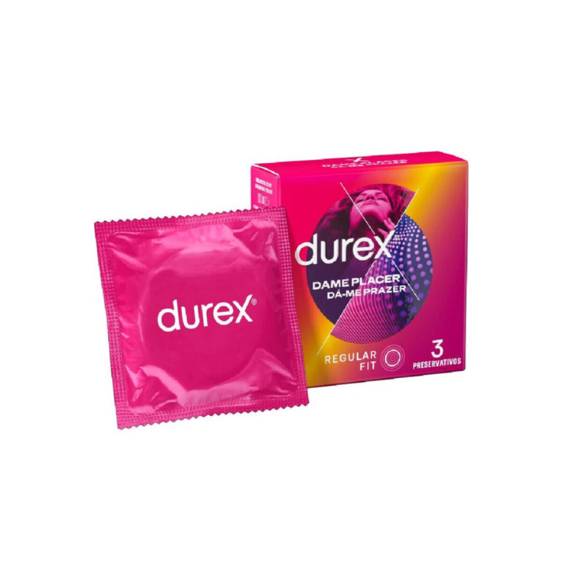 DUREX - DAME PLACER 3 UNITÉS - DUREX CONDOMS - Points et vergetures