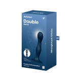 Satisfyer - Double Ball - R Dildo Silicona Azul | Vybes.it