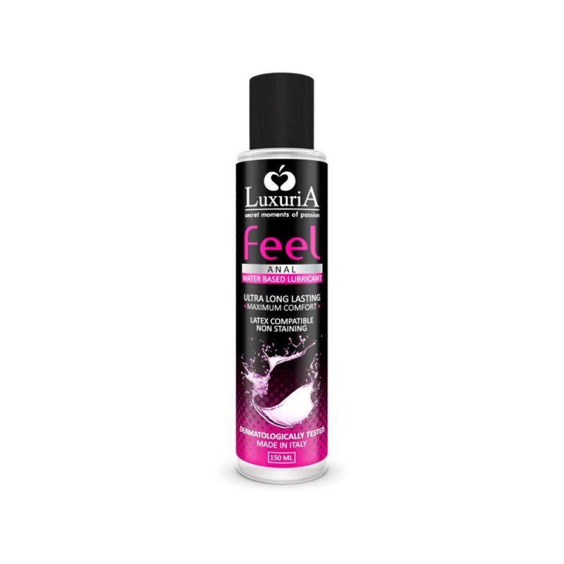 Intimateline - Luxuria Feel Lubricante Base Agua Anal 150 Ml |