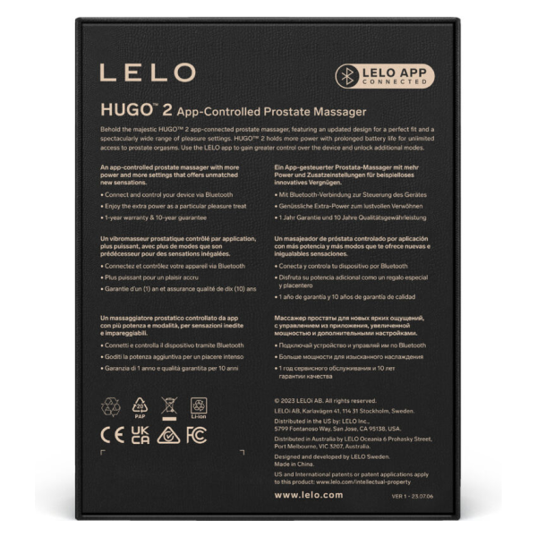 LELO - HUGO 2 GRÜNES PROSTATAMASSAGER