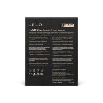 Lelo - Hugo 2 Black Prostate Massager | Vybes.it