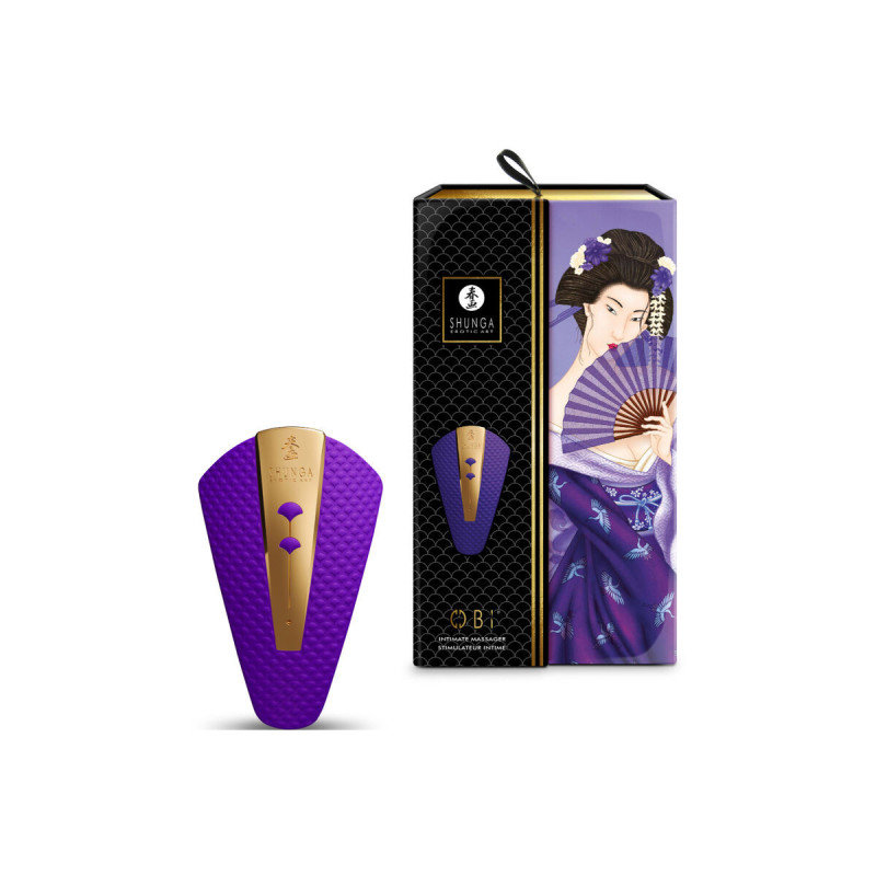 Shunga - Obi Masajeador Intimo Violeta | Vybes.it