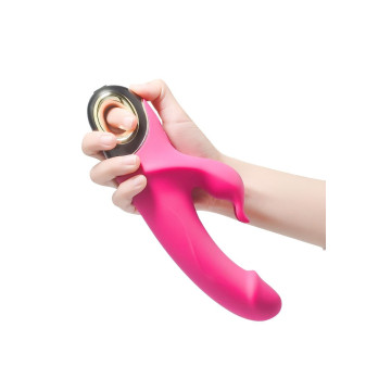 Armony - Meteror Dildo Vibrador Rabbit Rotador Fucsia | Vybes.it