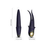 Armony - Vibrateur Shadow Double Tête Teasing Bleu | Vybes.it