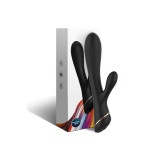 Armony - Vibrador Rabbit Silicona Negro | Vybes.it