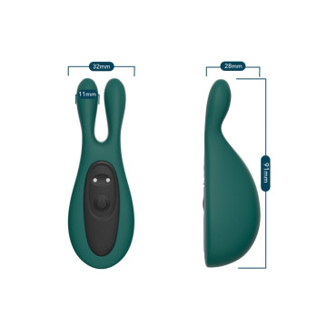 ARMONY - STIMOLATORE E VIBRATORE CONIGLIO VERDE - ARMONY STIMULATORS…