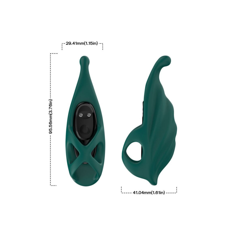 ARMONY - STIMULATEUR DE DOIGTS & VIBRATEUR VERT - ARMONY STIMULATORS…